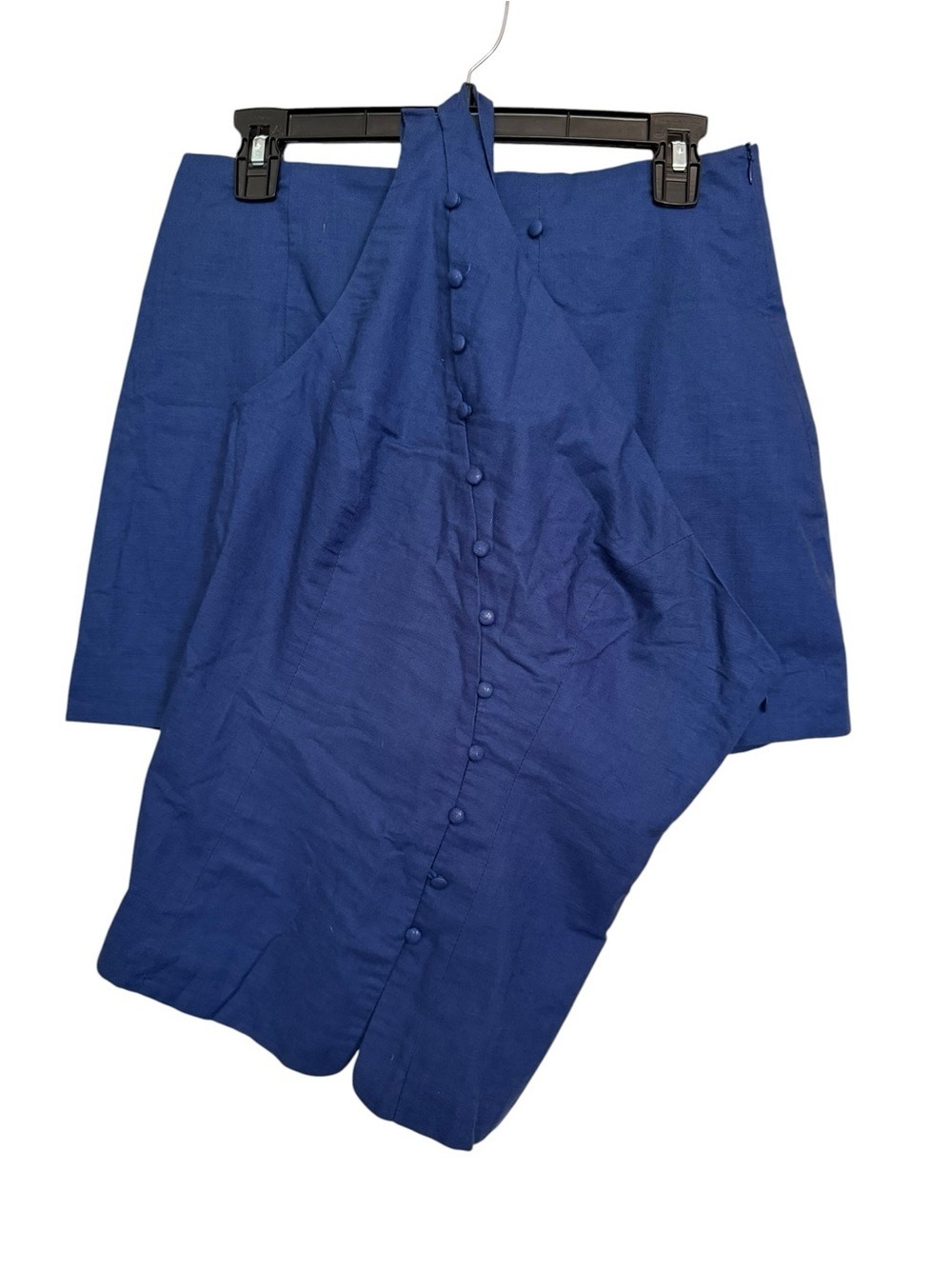 Commense SET Cotton Linen One Shoulder Top & Shorts Set - Picture 10 of 10